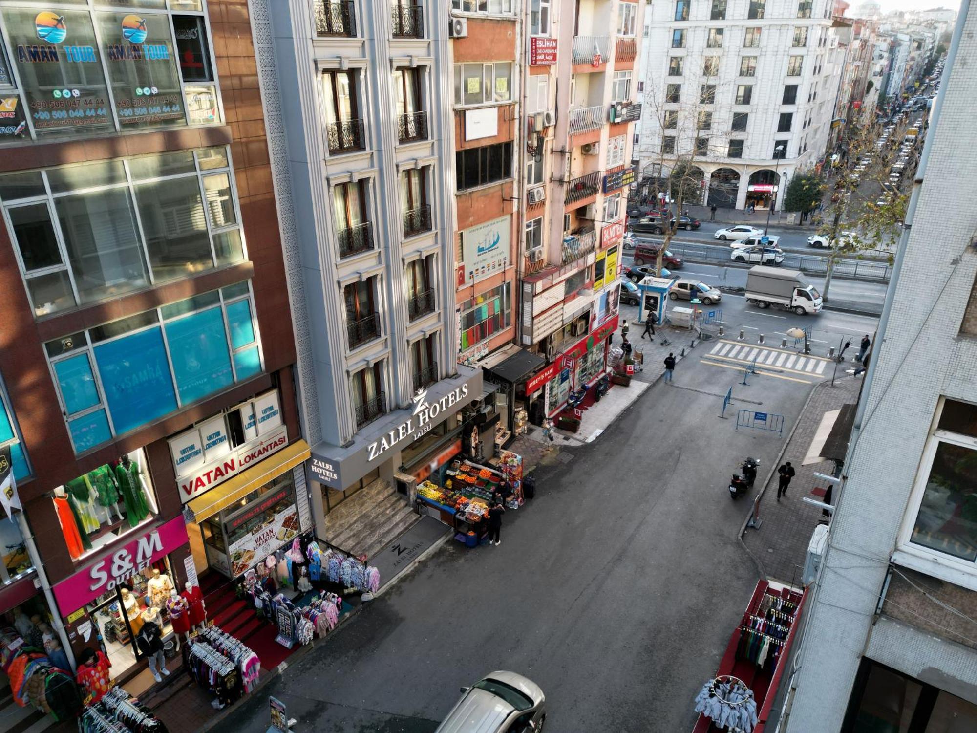 Zalel Hotels Laleli Provincia di Provincia di Istanbul Esterno foto